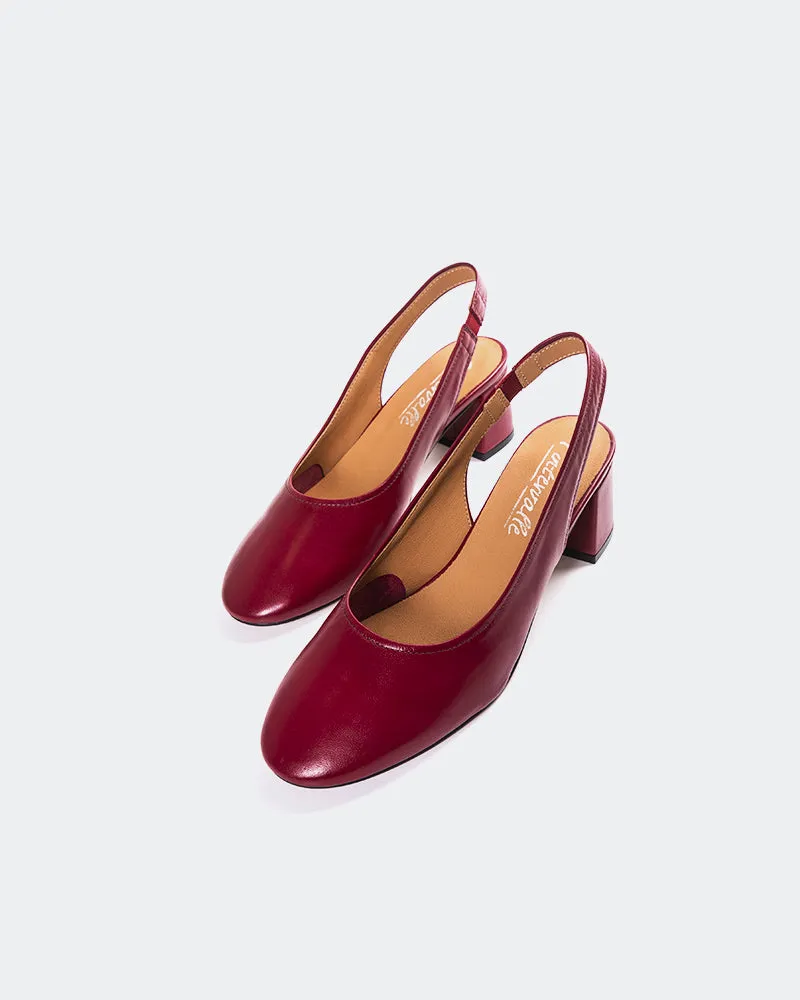 Jarotes Burgundy Leather