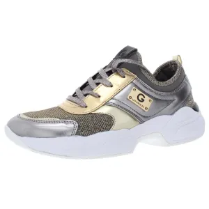 Jimmi 2  Womens Metallic Fashion Dad Sneakers