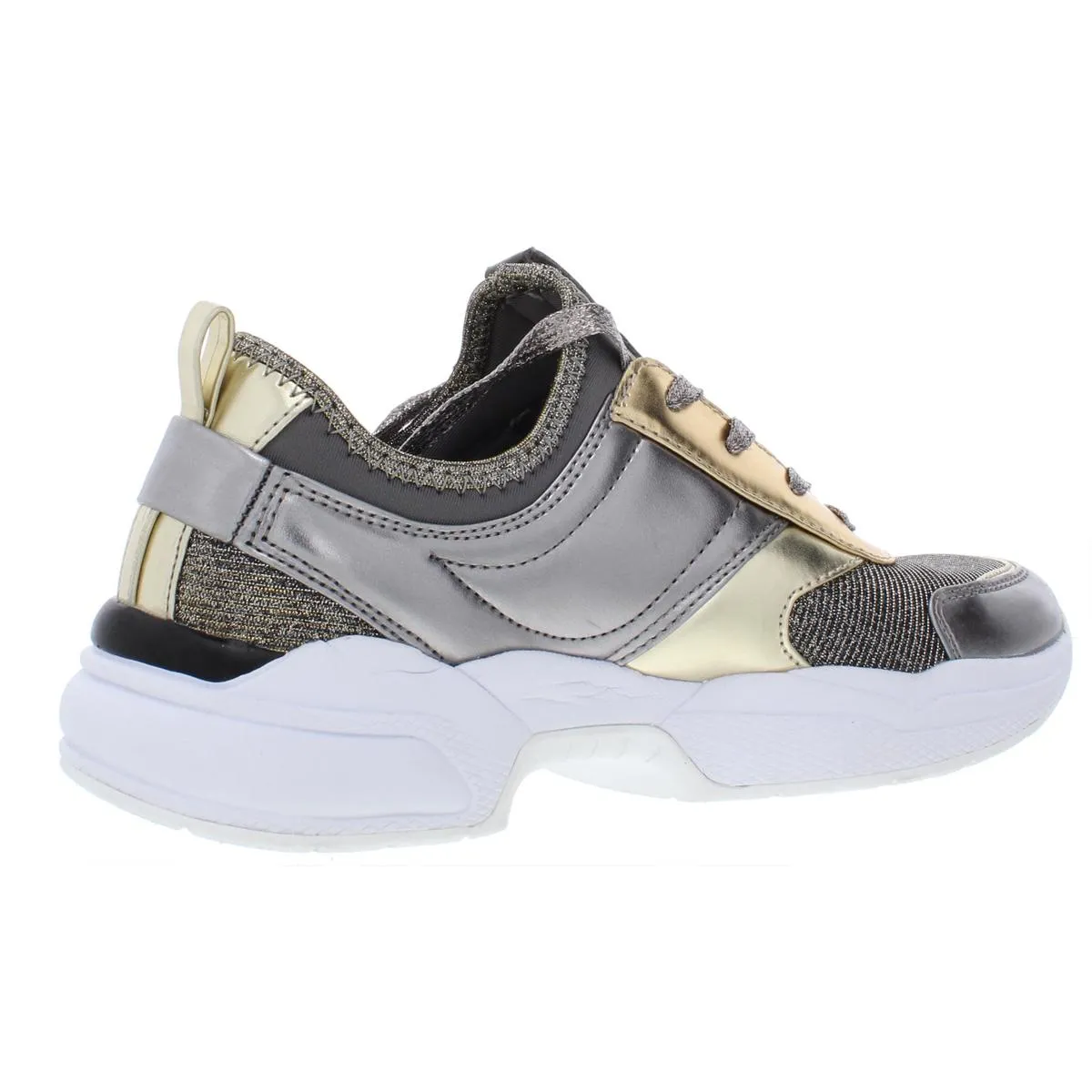 Jimmi 2  Womens Metallic Fashion Dad Sneakers