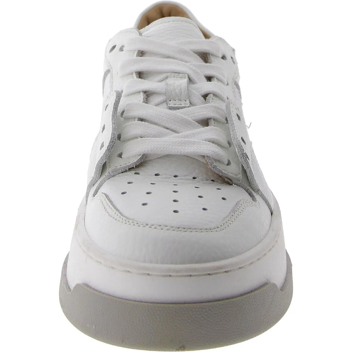 Joey Womens Leather Lace-Up Casual And Fashion Sneakers
