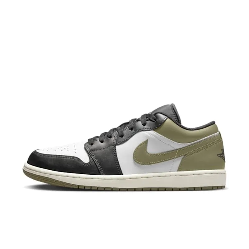 Jordan 1 Low Black Toe Medium Olive