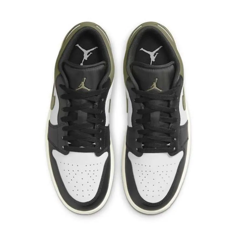 Jordan 1 Low Black Toe Medium Olive