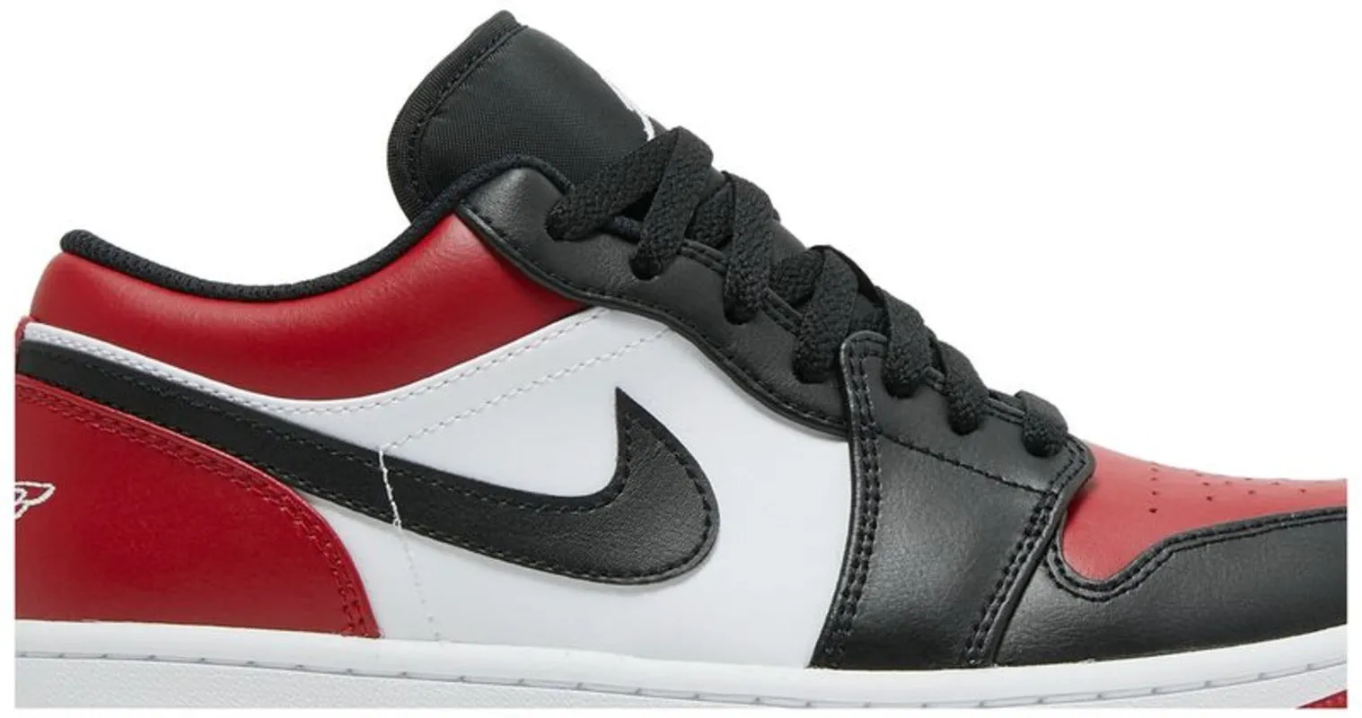 Jordan 1 Low Bred Toe