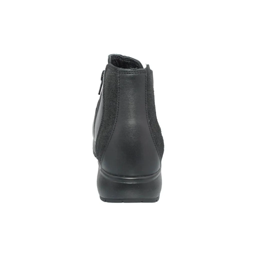 Joya London II Full Grain Velour Leather Women's Chelsea Boots
