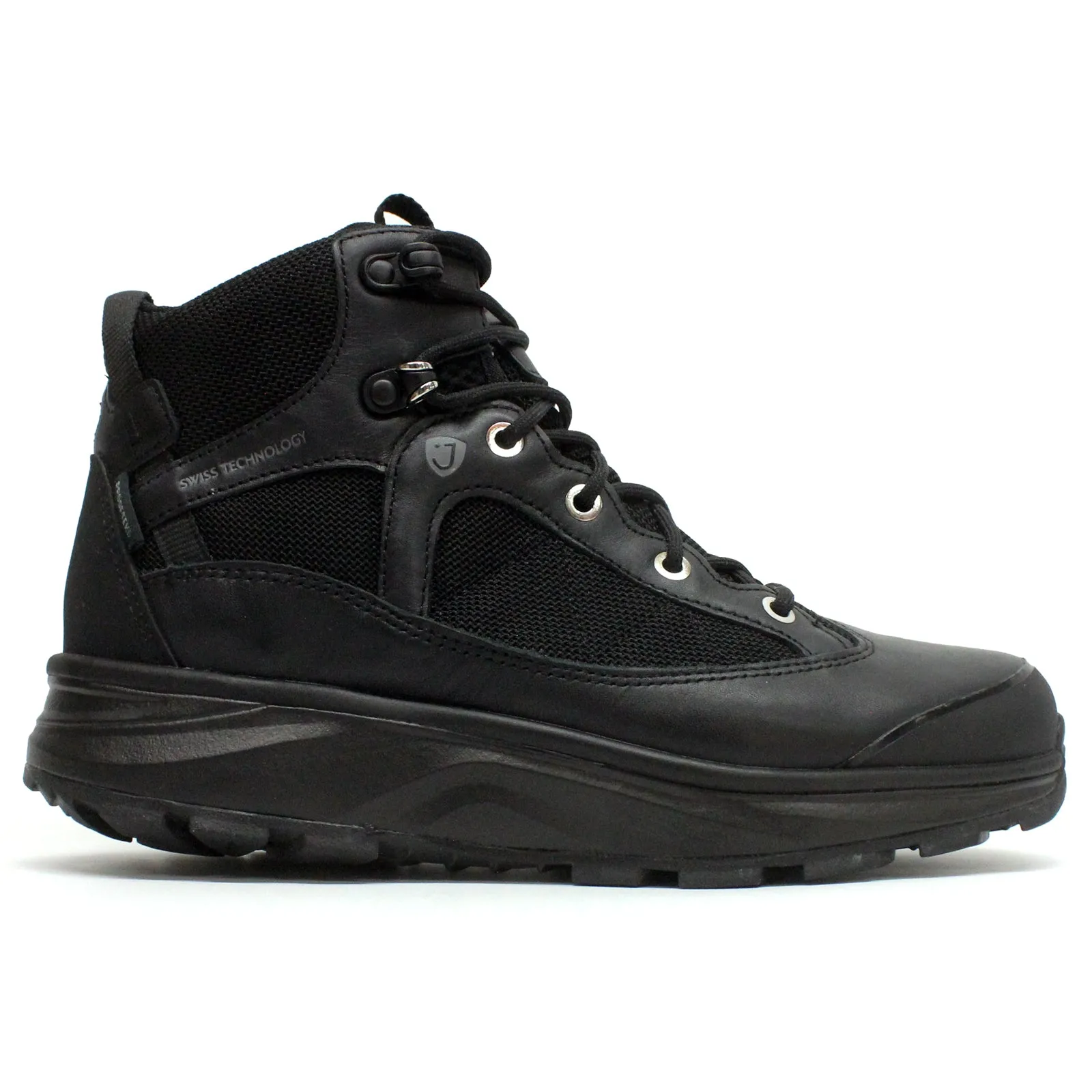 Joya Montana PTX Leather Textile Women's Ankle Boots