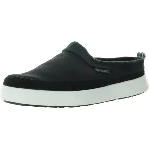 Kiq Womens Velour Trim Slip On Smart Shoes