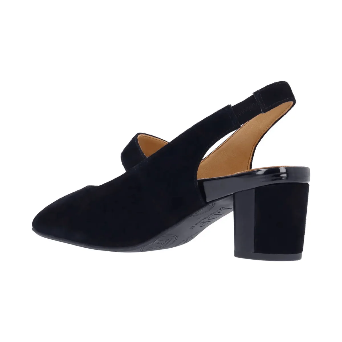 L'Amour Des Pieds Women's Merryn Black Kidsuede