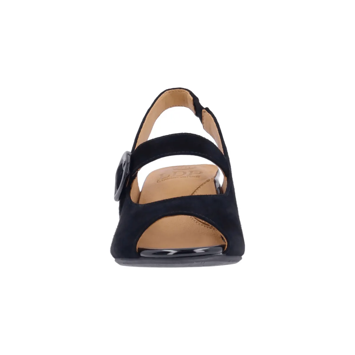 L'Amour Des Pieds Women's Merryn Black Kidsuede
