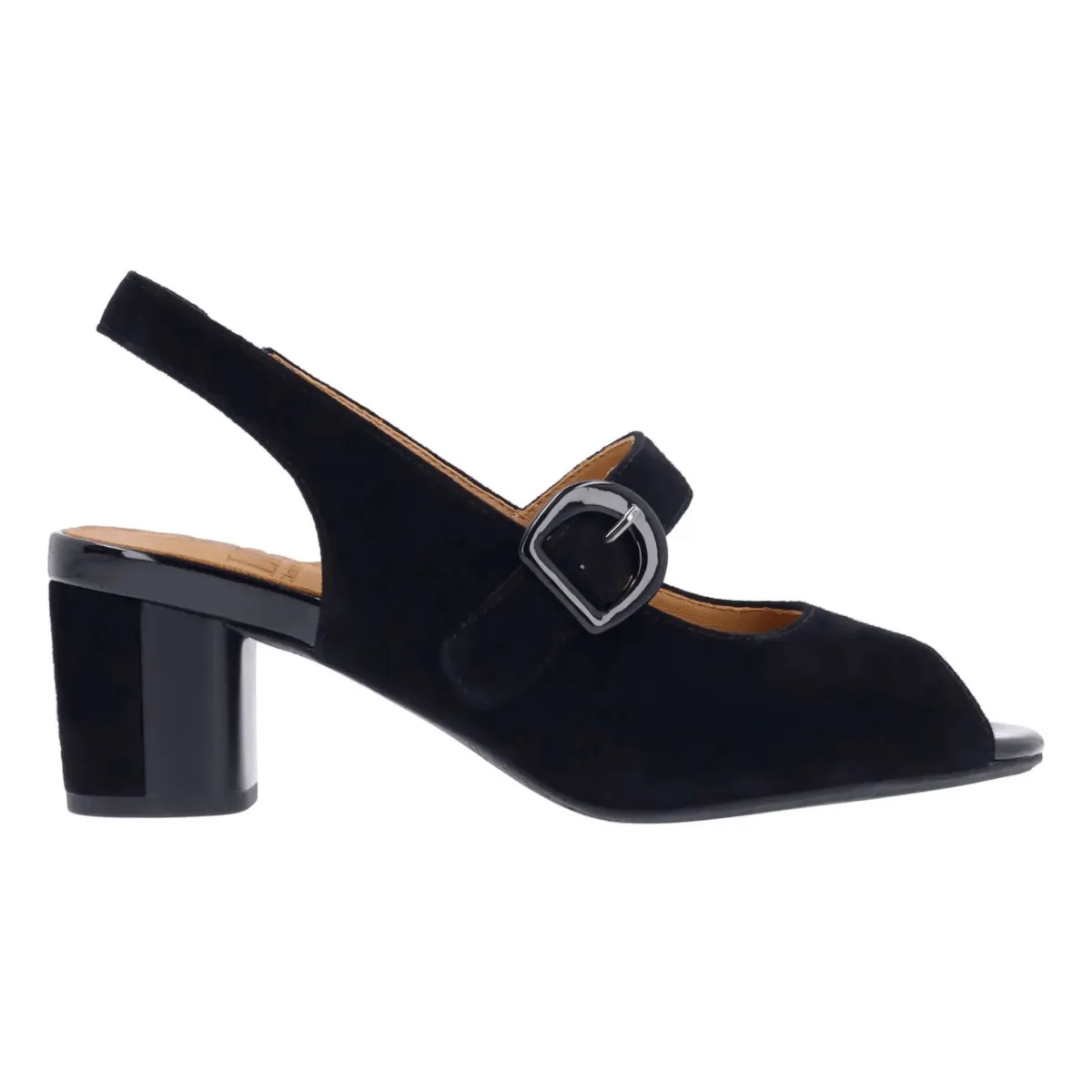 L'Amour Des Pieds Women's Merryn Black Kidsuede