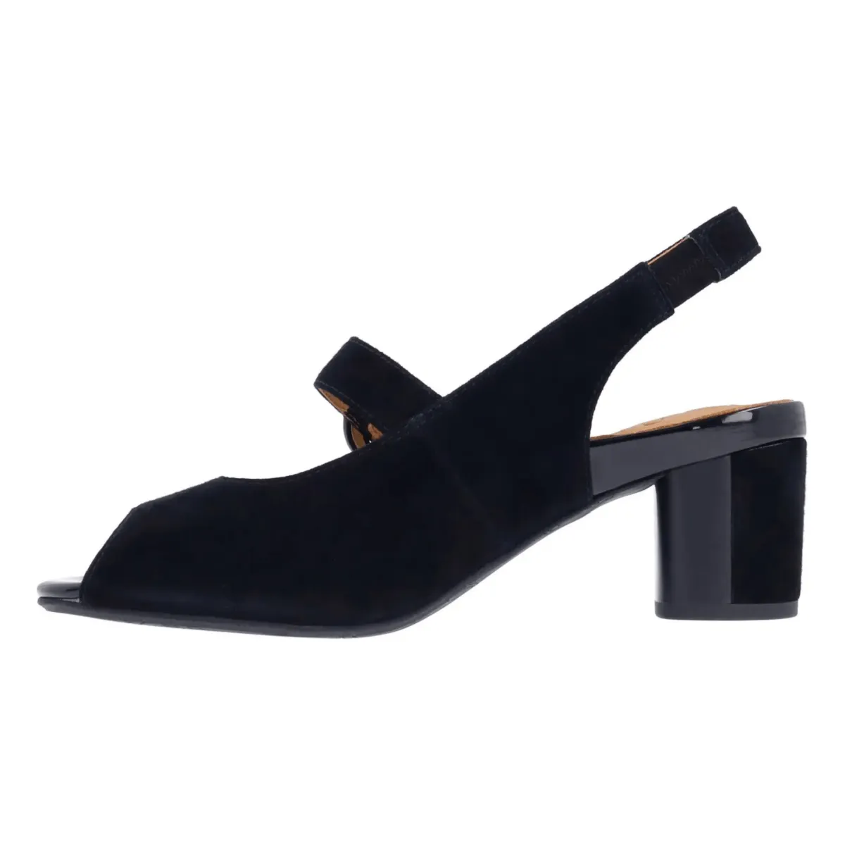 L'Amour Des Pieds Women's Merryn Black Kidsuede
