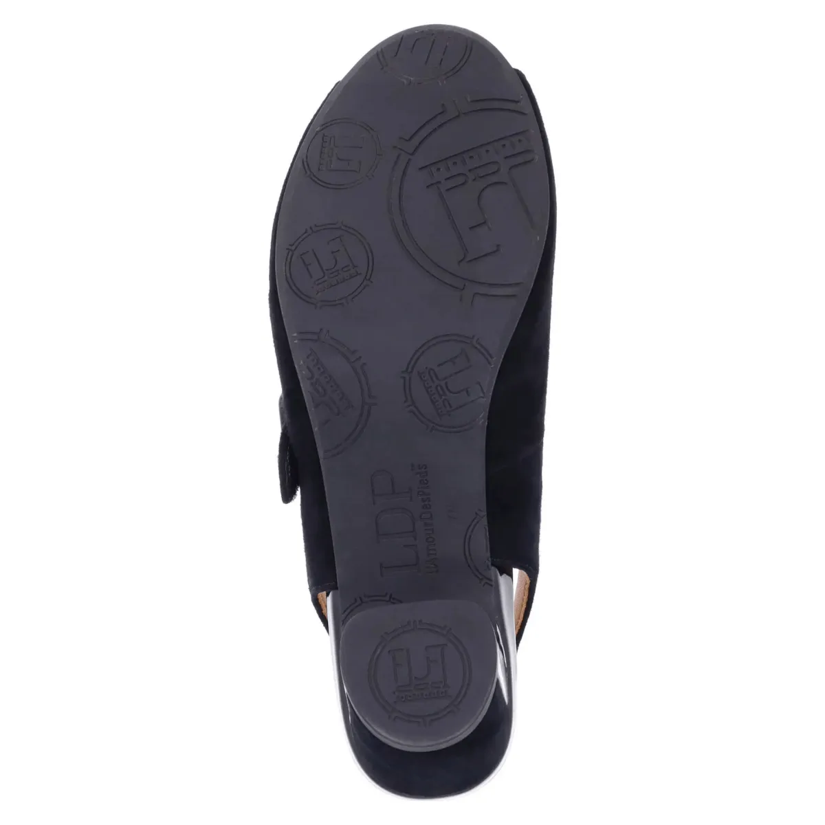 L'Amour Des Pieds Women's Merryn Black Kidsuede