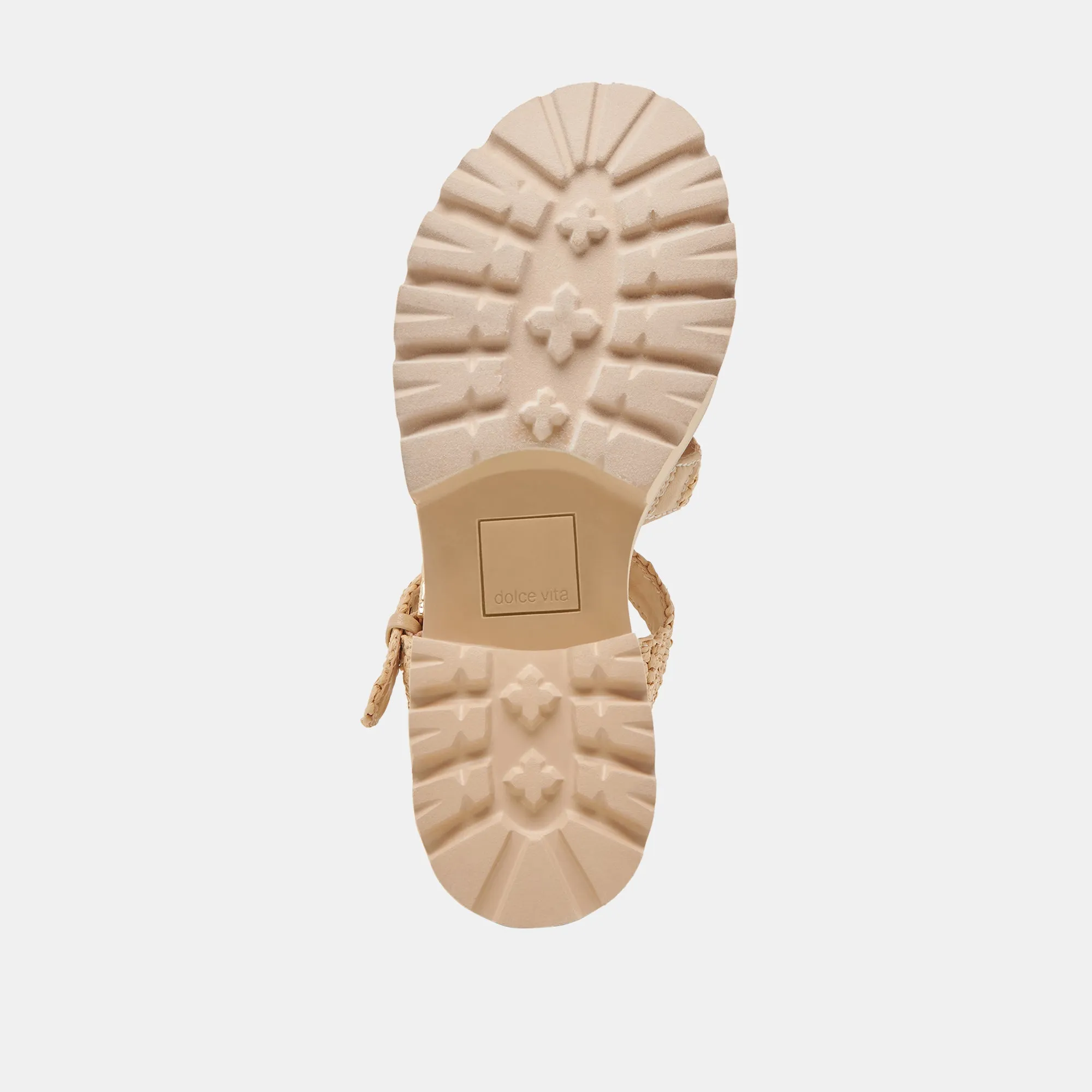 LATICE SANDALS LT NATURAL KNIT