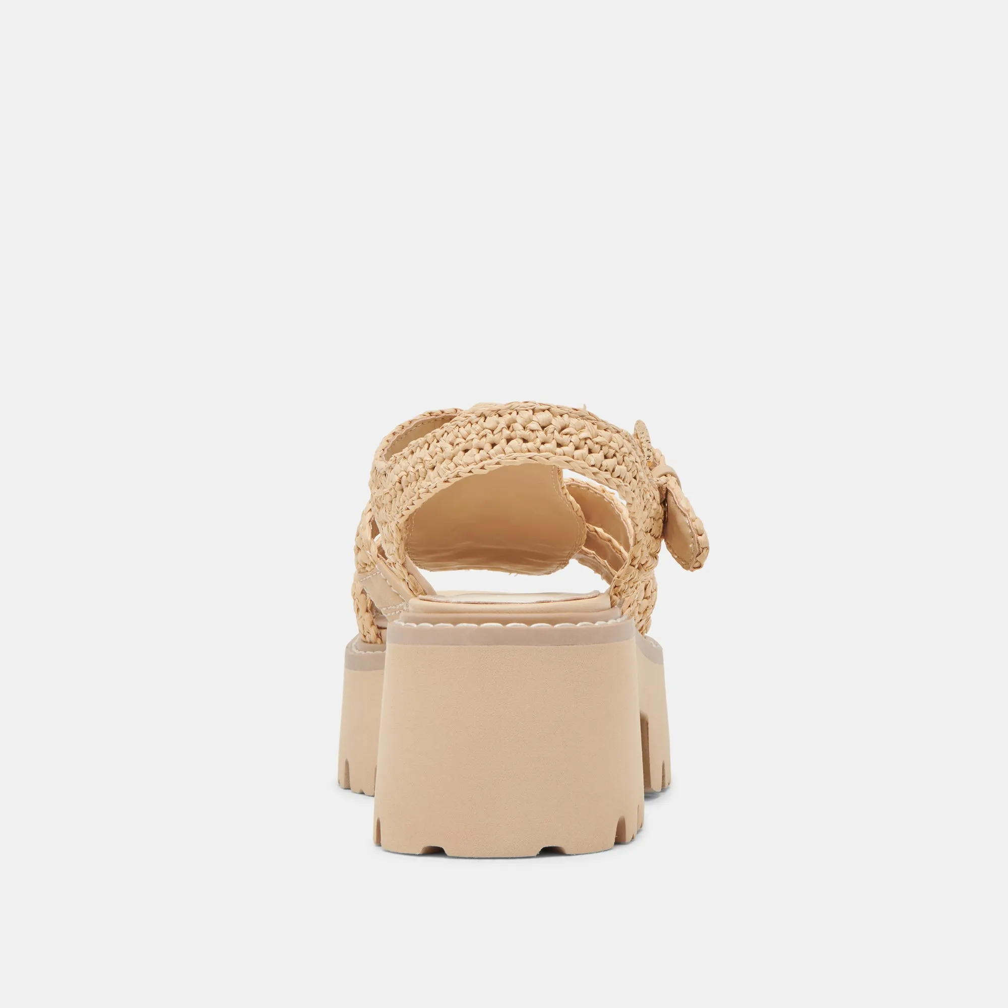 LATICE SANDALS LT NATURAL KNIT