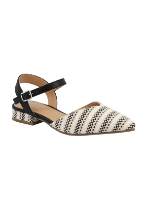 LAWRA - CREAM/BLACK