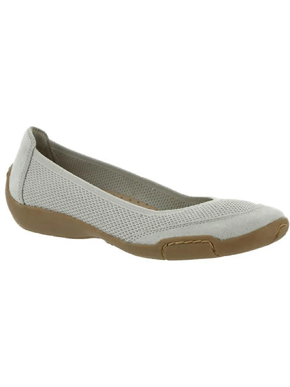Louisa Womens Slip On Padded Insole Flats