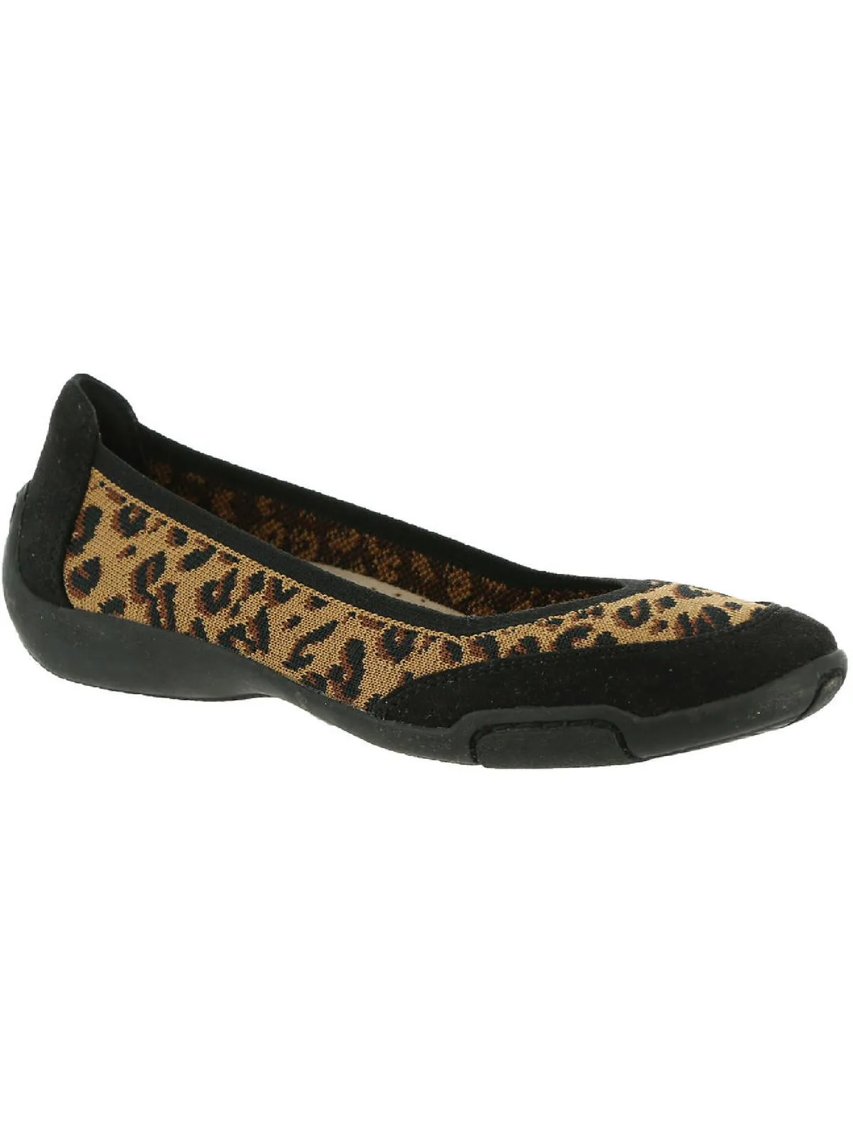 Louisa Womens Slip On Padded Insole Flats