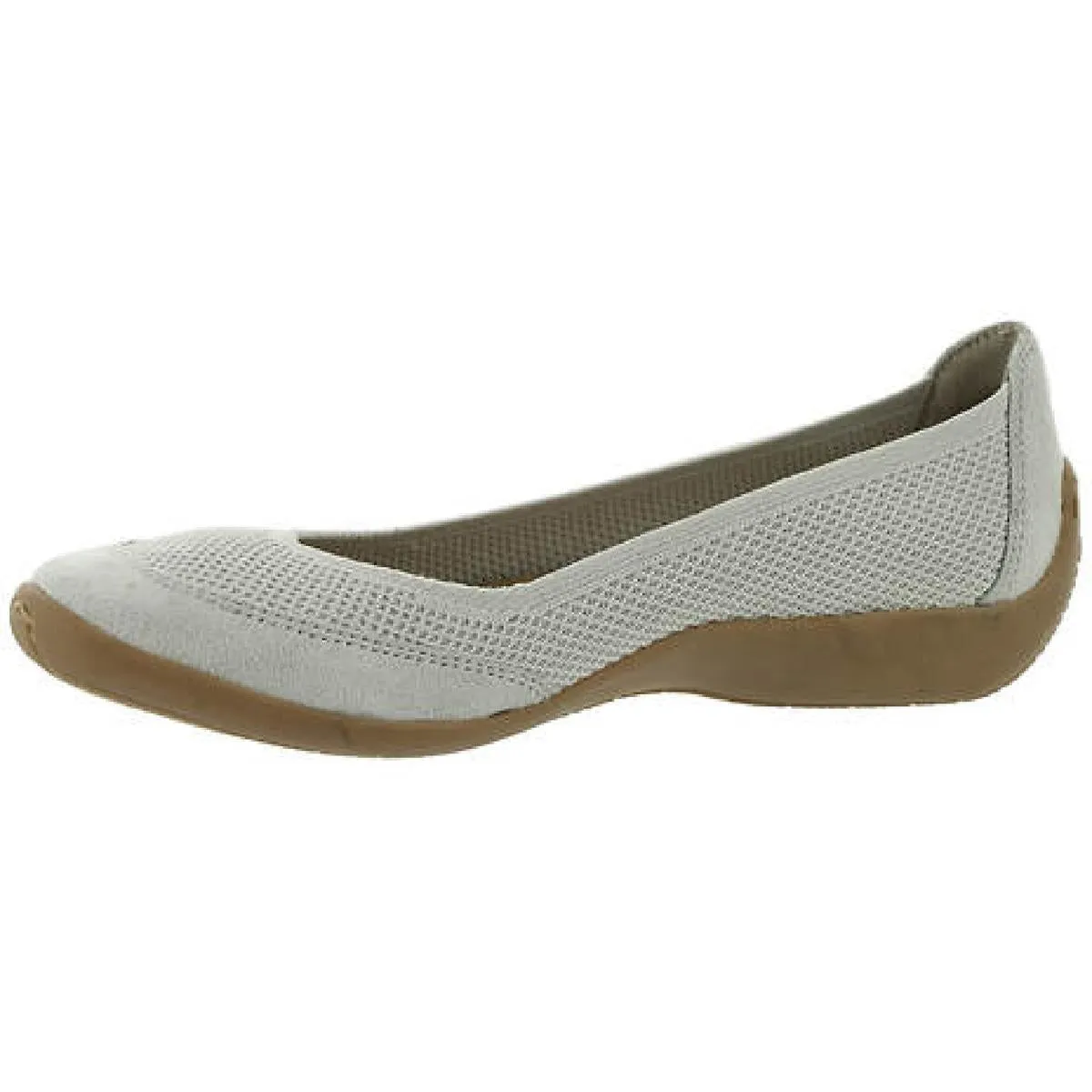 Louisa Womens Slip On Padded Insole Flats