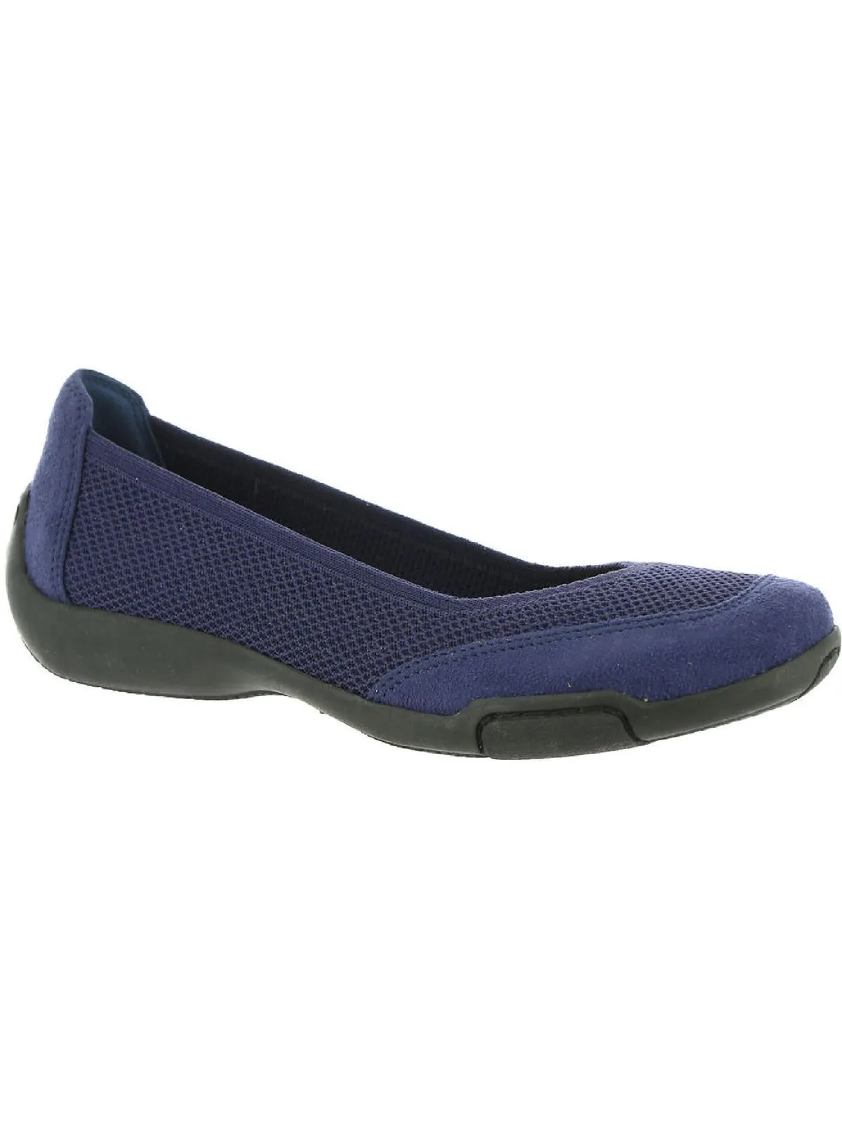Louisa Womens Slip On Padded Insole Flats