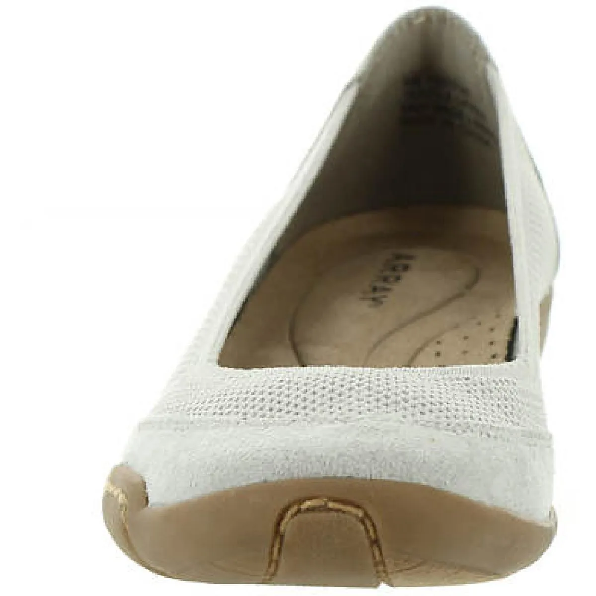 Louisa Womens Slip On Padded Insole Flats