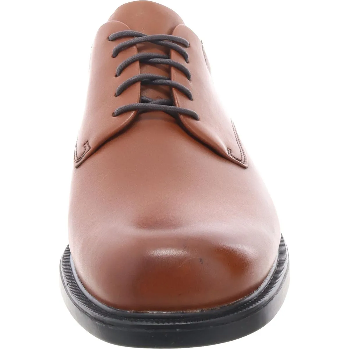 MARGIN Mens Lace-Up Leather Derby Shoes