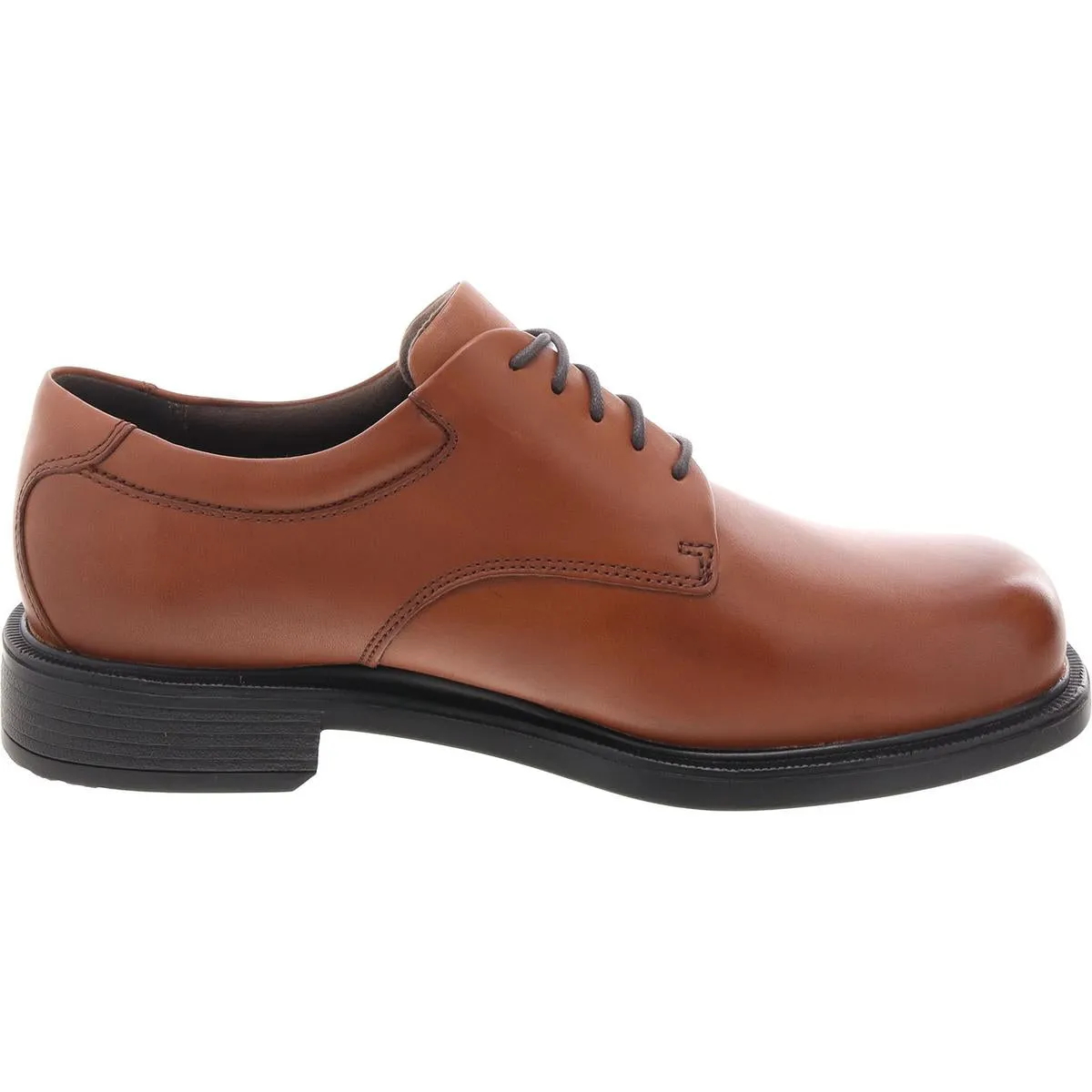 MARGIN Mens Lace-Up Leather Derby Shoes