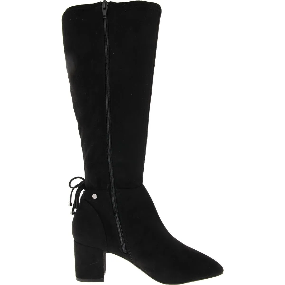 Mayviss Womens Padded Insole Round Toe Knee-High Boots