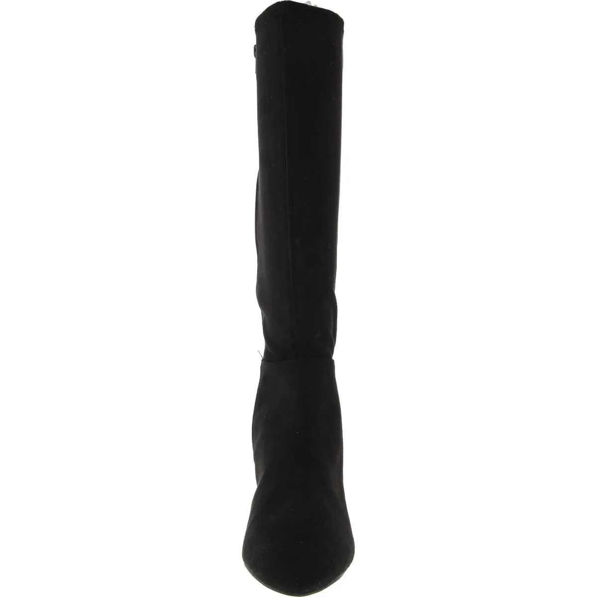 Mayviss Womens Padded Insole Round Toe Knee-High Boots