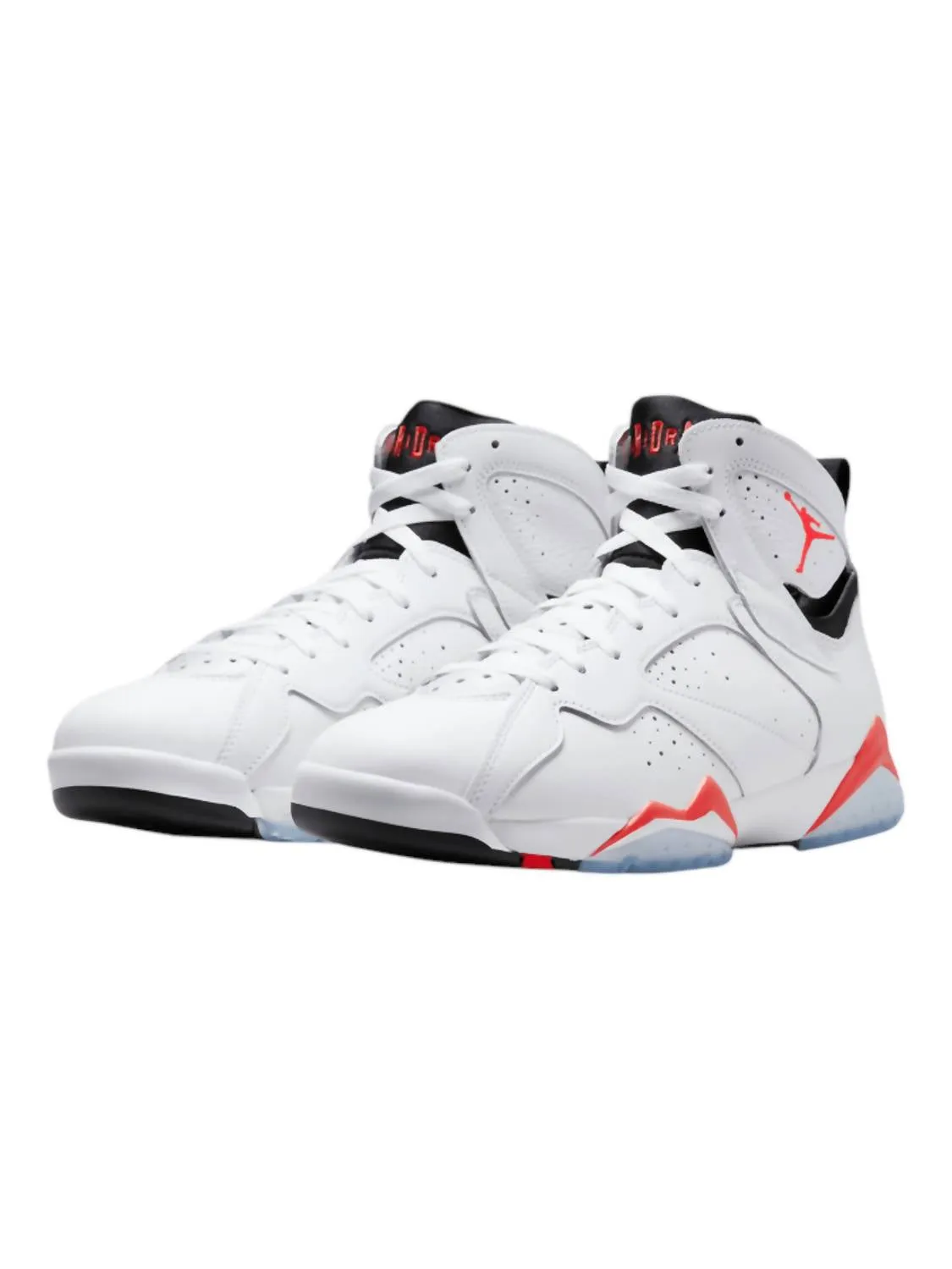 Men's 7 Retro Sneaker In White/black/crimson