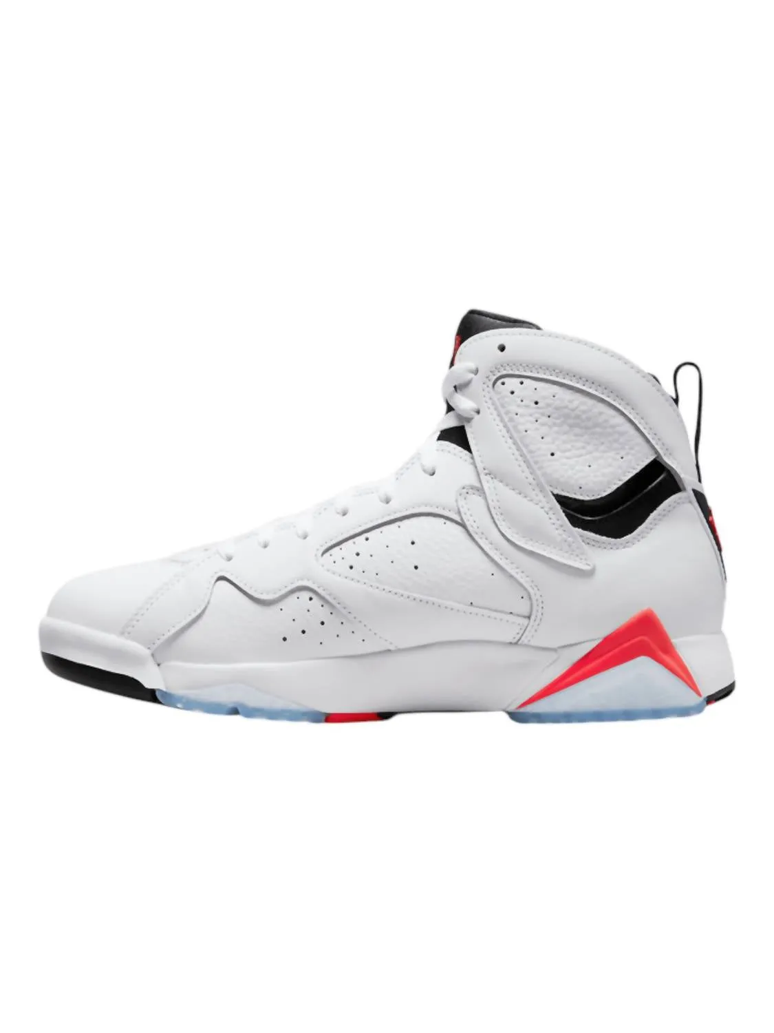 Men's 7 Retro Sneaker In White/black/crimson