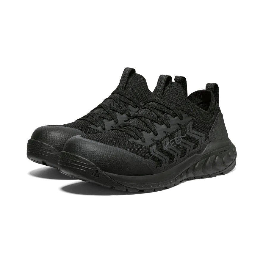 Men's Arvada Shift Work Sneaker (Carbon Toe)  |  Black/Black