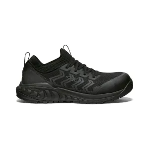 Men's Arvada Shift Work Sneaker (Carbon Toe)  |  Black/Black