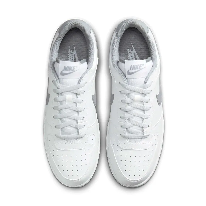 Men's Big Nike Low White/Wolf Grey