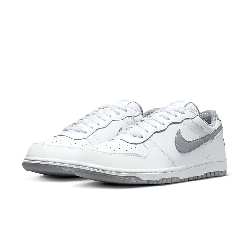 Men's Big Nike Low White/Wolf Grey