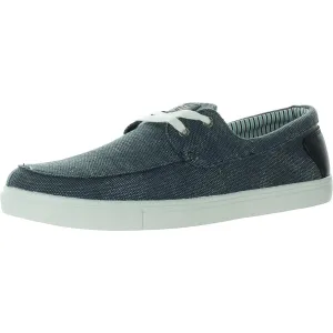 Mens Faux Leather Trim Casual And Fashion Sneakers