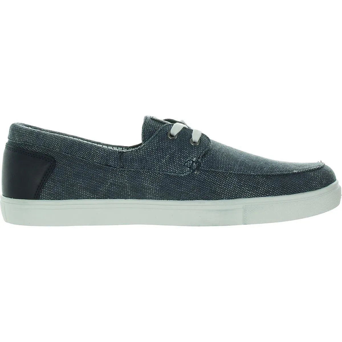 Mens Faux Leather Trim Casual And Fashion Sneakers