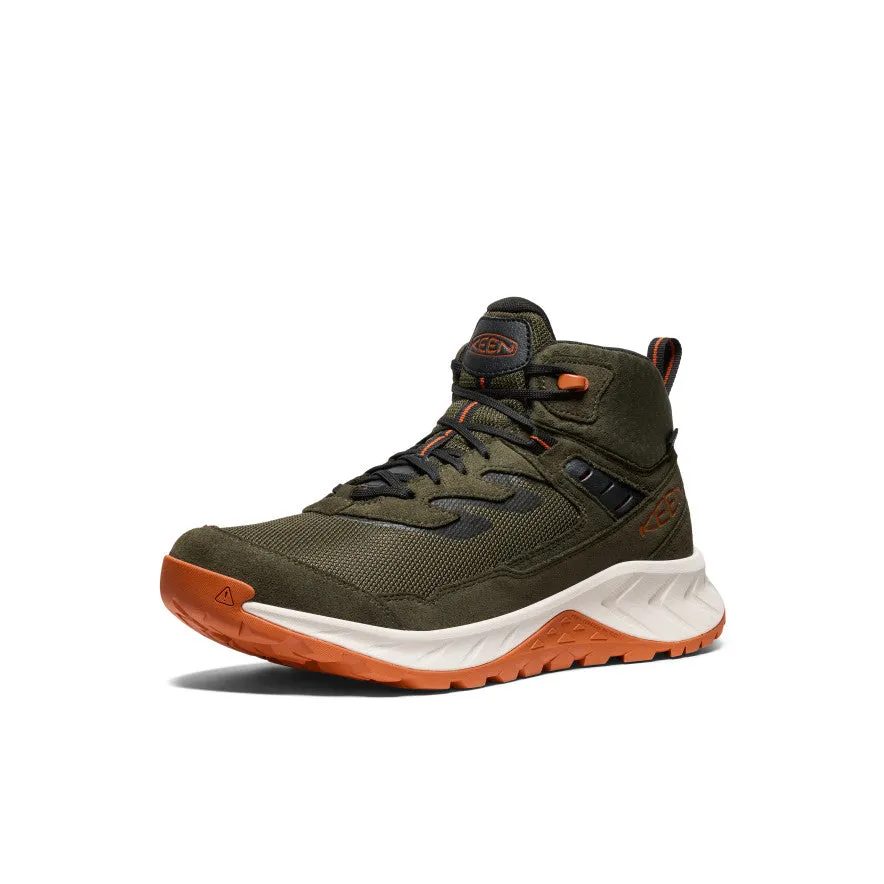 Men's Hightrail Waterproof Hiking Boot  |  Forest Night/Gold Flame