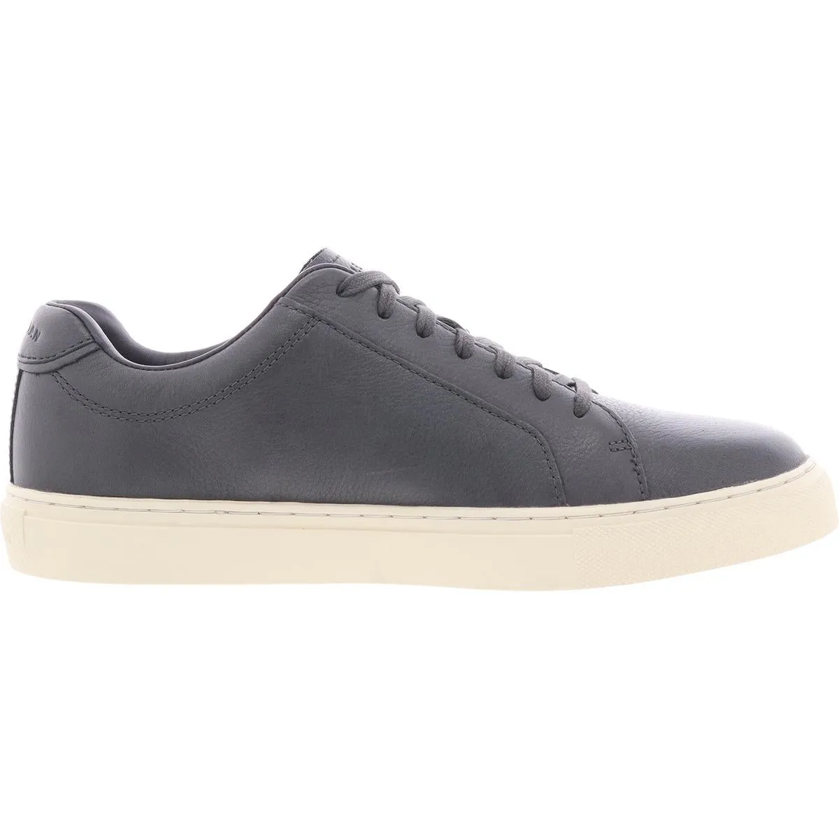 Mens Lace-Up Faux Leather Casual And Fashion Sneakers