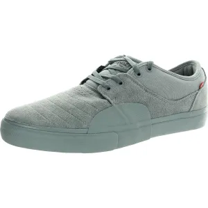 Mens Lace-Up Leather Casual And Fashion Sneakers
