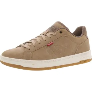 Mens Lace-Up Man Made Casual And Fashion Sneakers