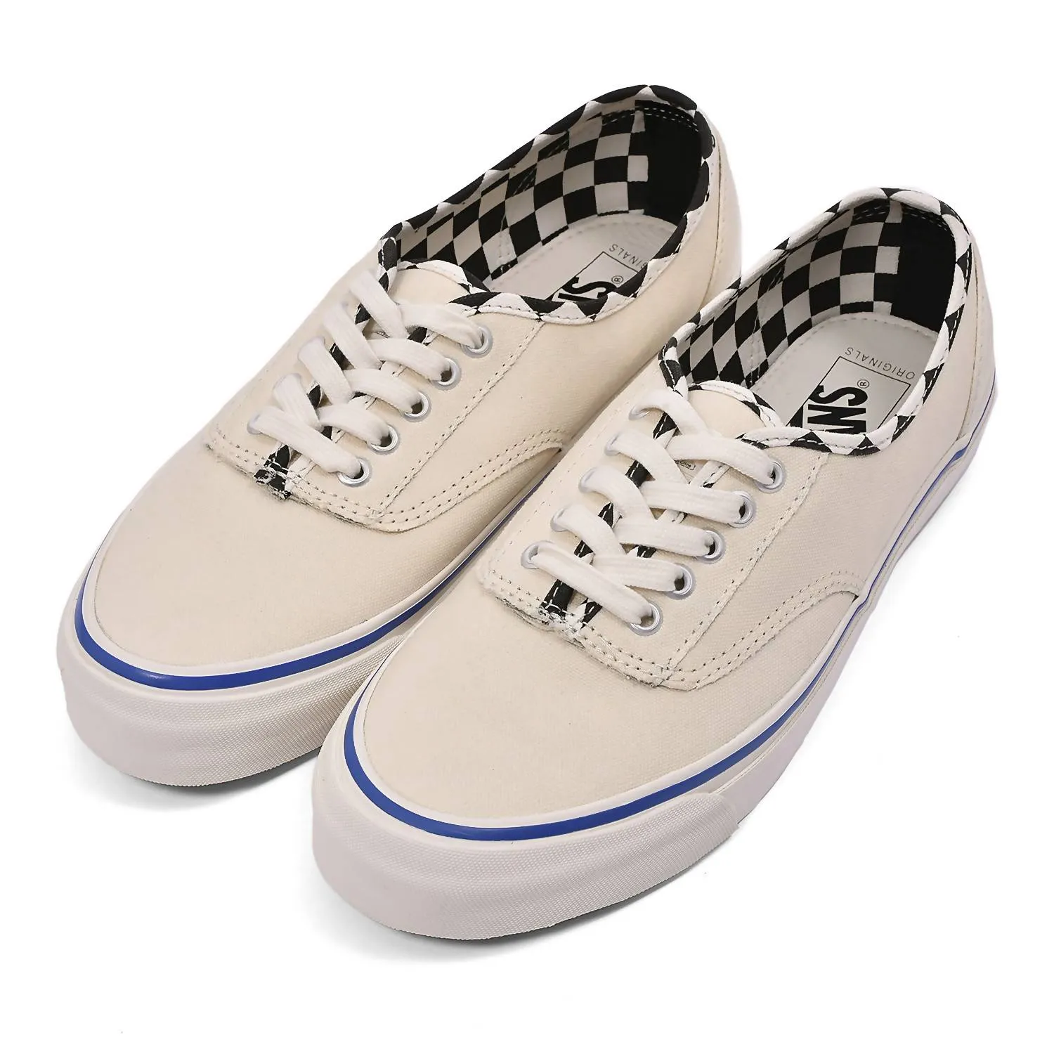 Men's Og Authentic Lx Inside Out Shoes In Checkerboard/cream