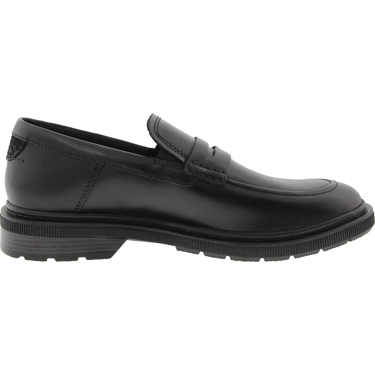 Mens Padded Insole Leather Loafers
