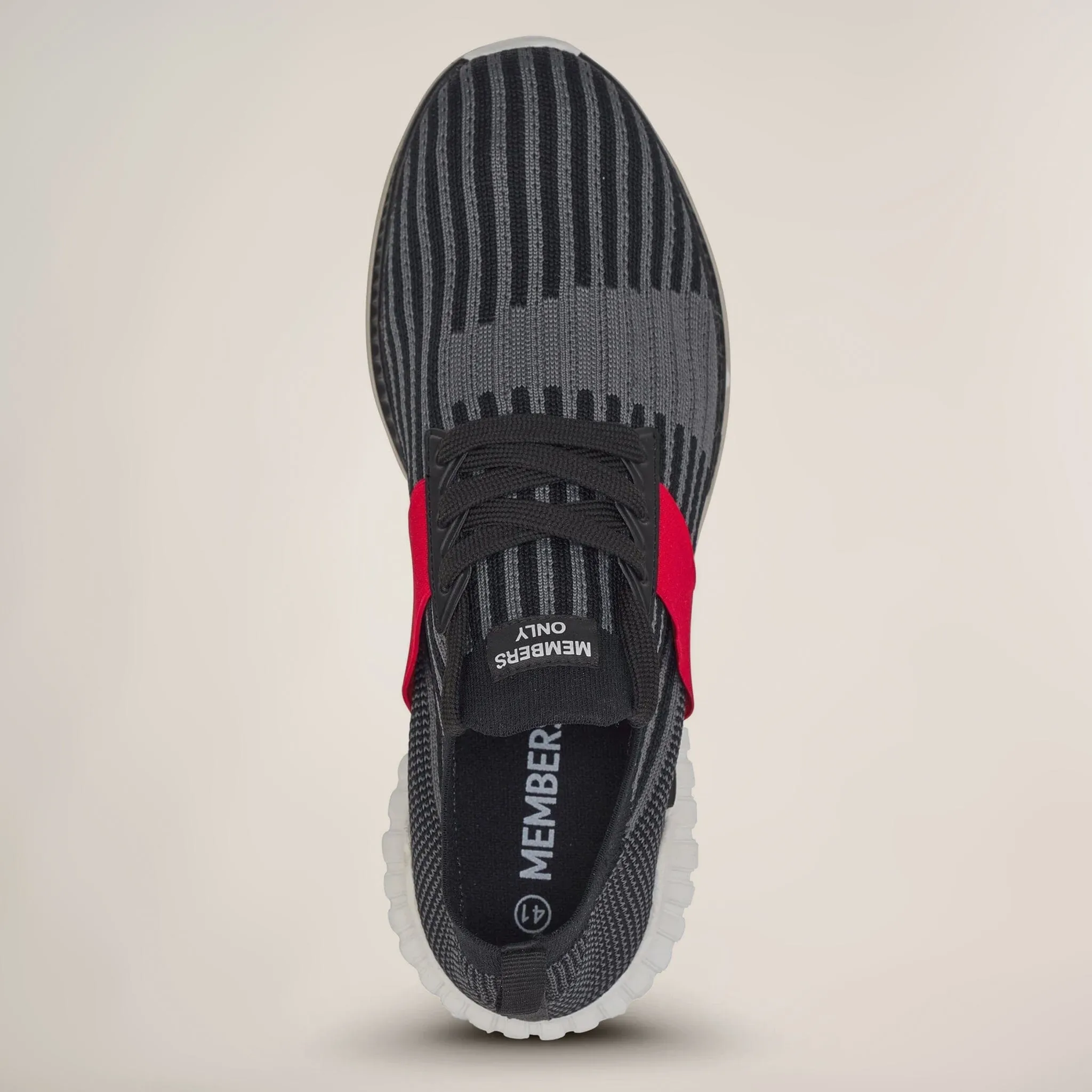 Men's Ribbed Knit Stellar Sneaker
