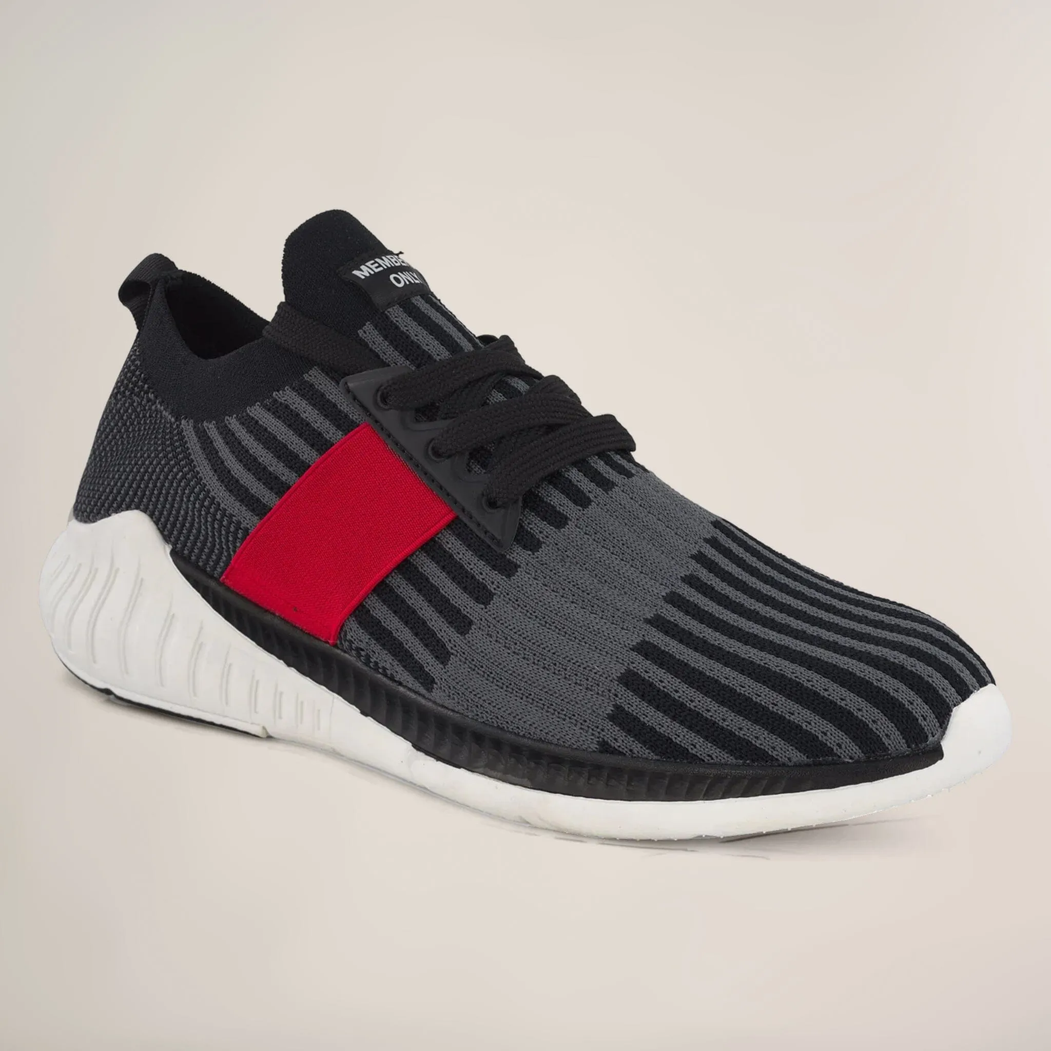 Men's Ribbed Knit Stellar Sneaker