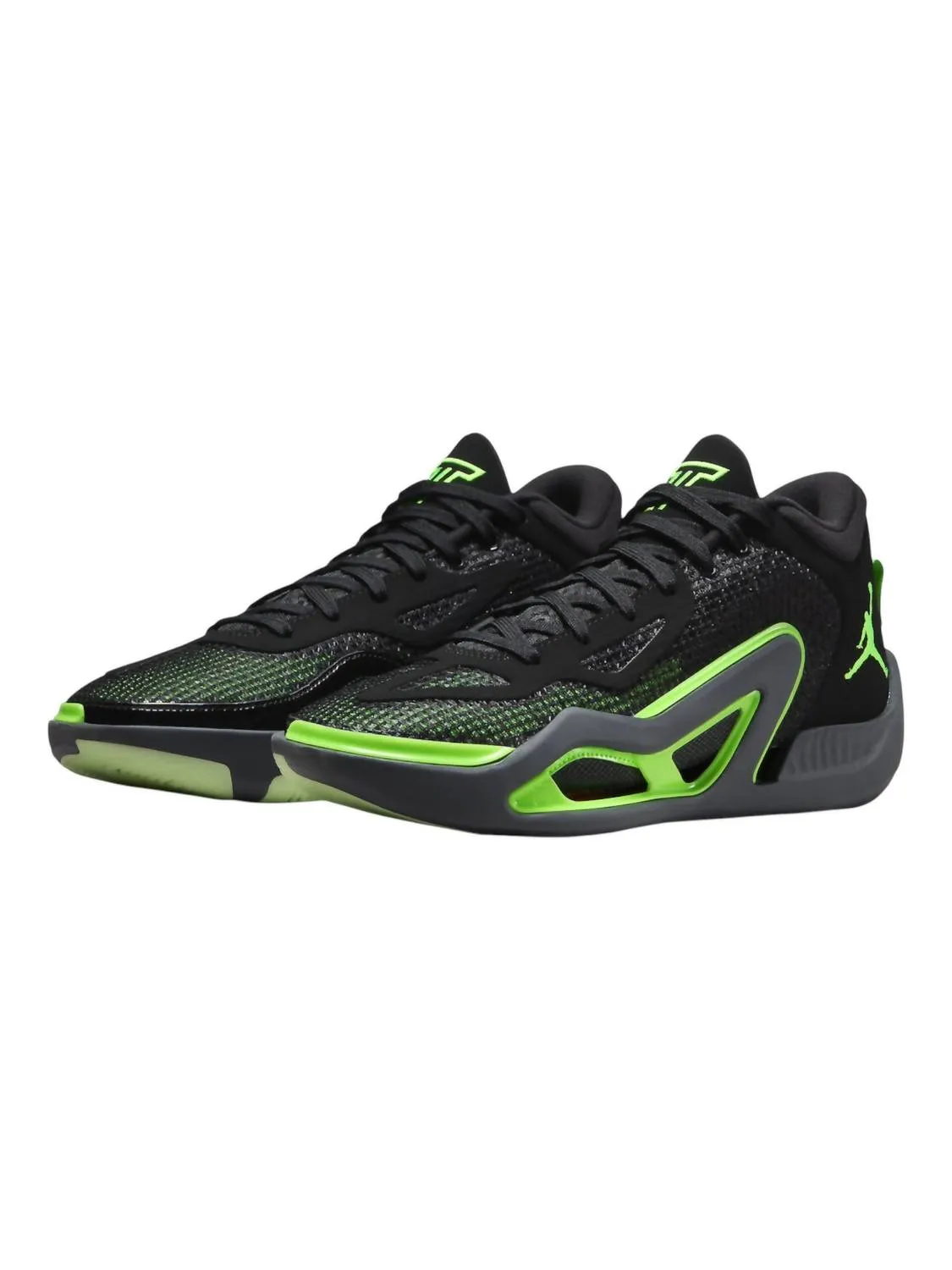 Men's Tatum 1 Sneaker In Black/green Strike/anthracite
