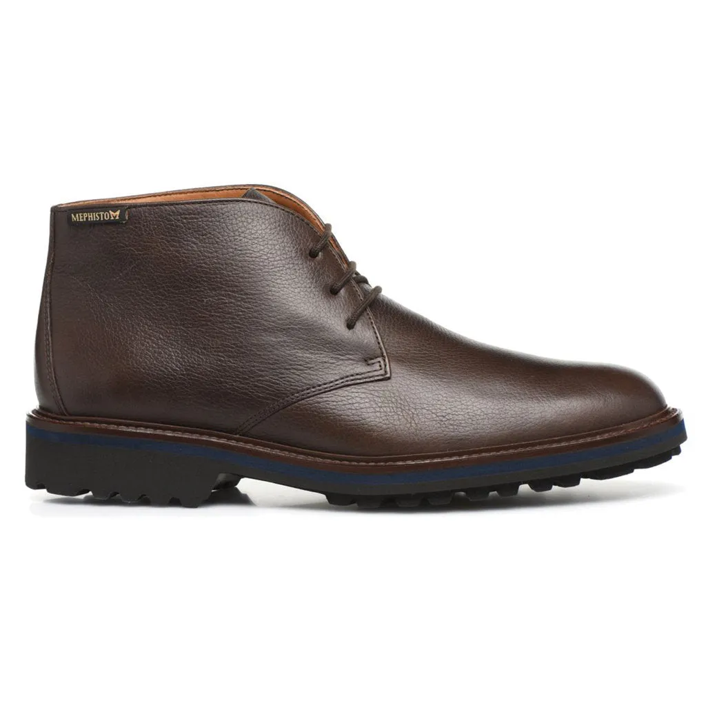 Mephisto Berto Full Grain Leather Men's Ankle Boots