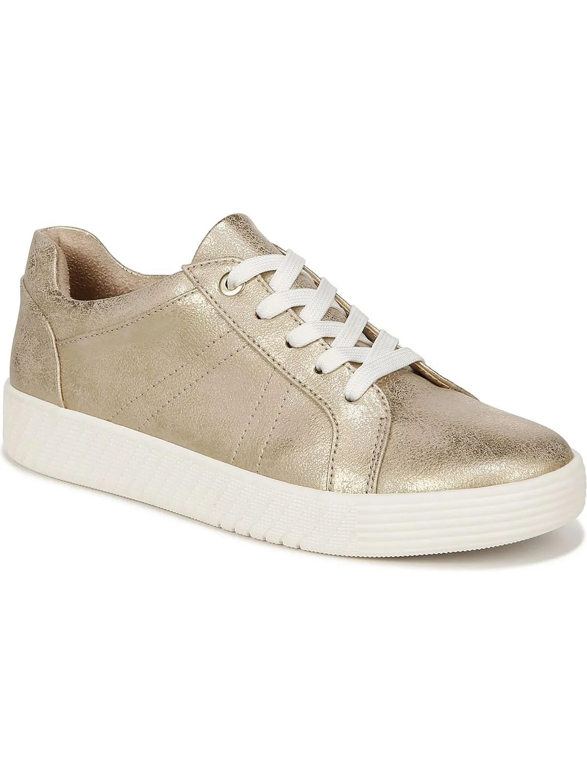 Neela Womens Faux Leather Casual and Fashion Sneakers