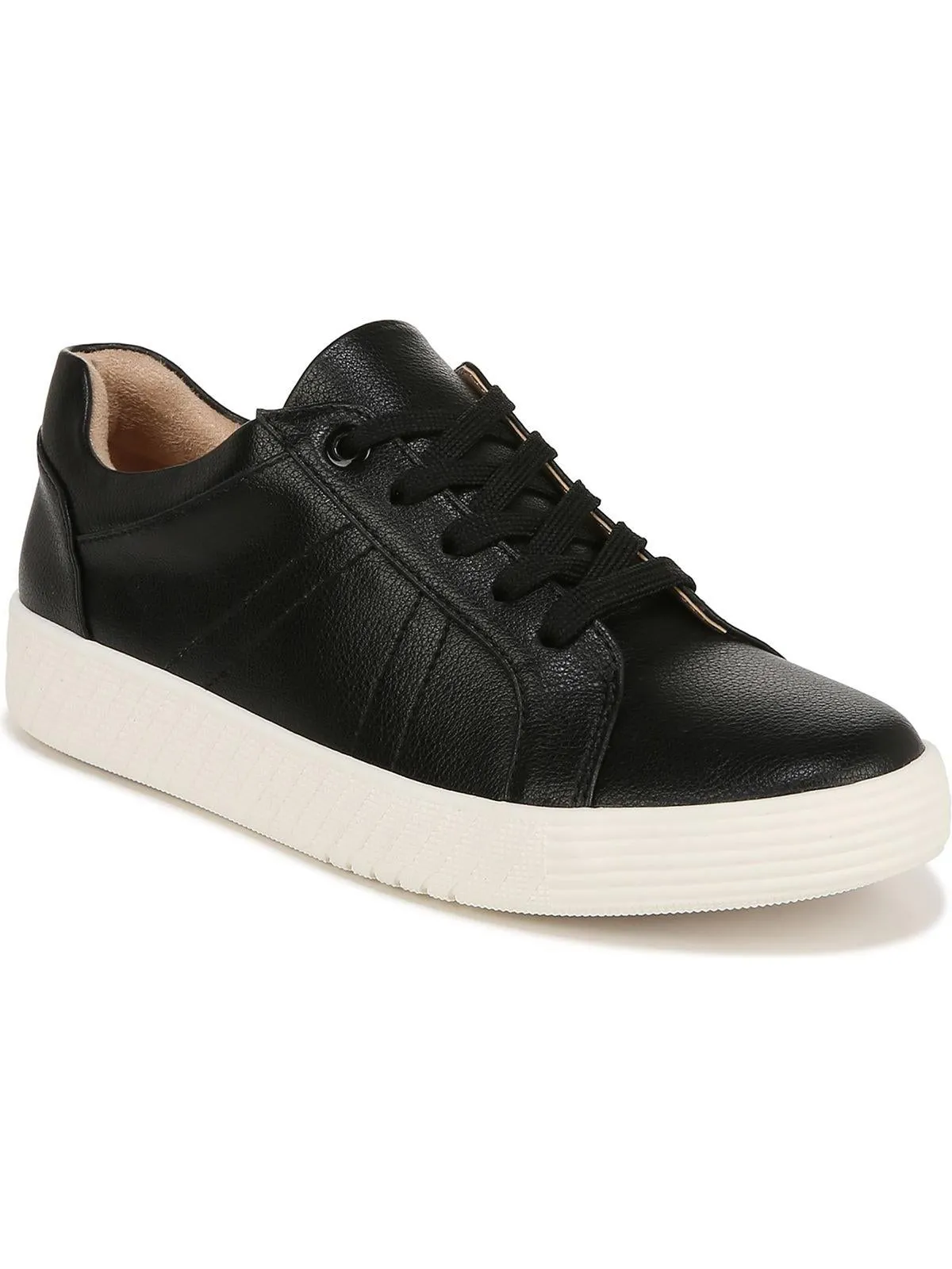 Neela Womens Faux Leather Casual and Fashion Sneakers