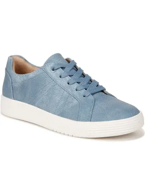 Neela Womens Faux Leather Casual and Fashion Sneakers
