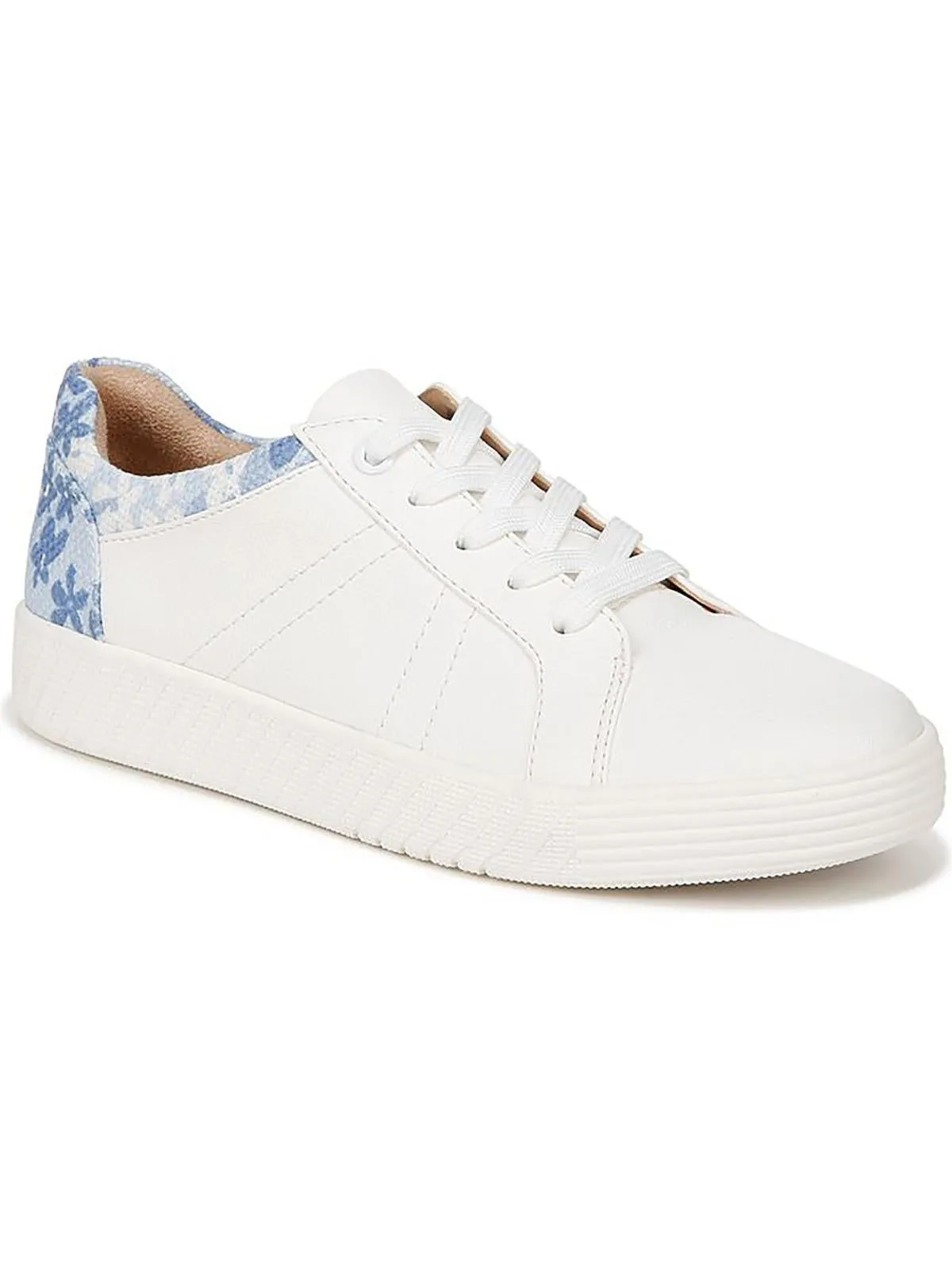 Neela Womens Faux Leather Casual and Fashion Sneakers