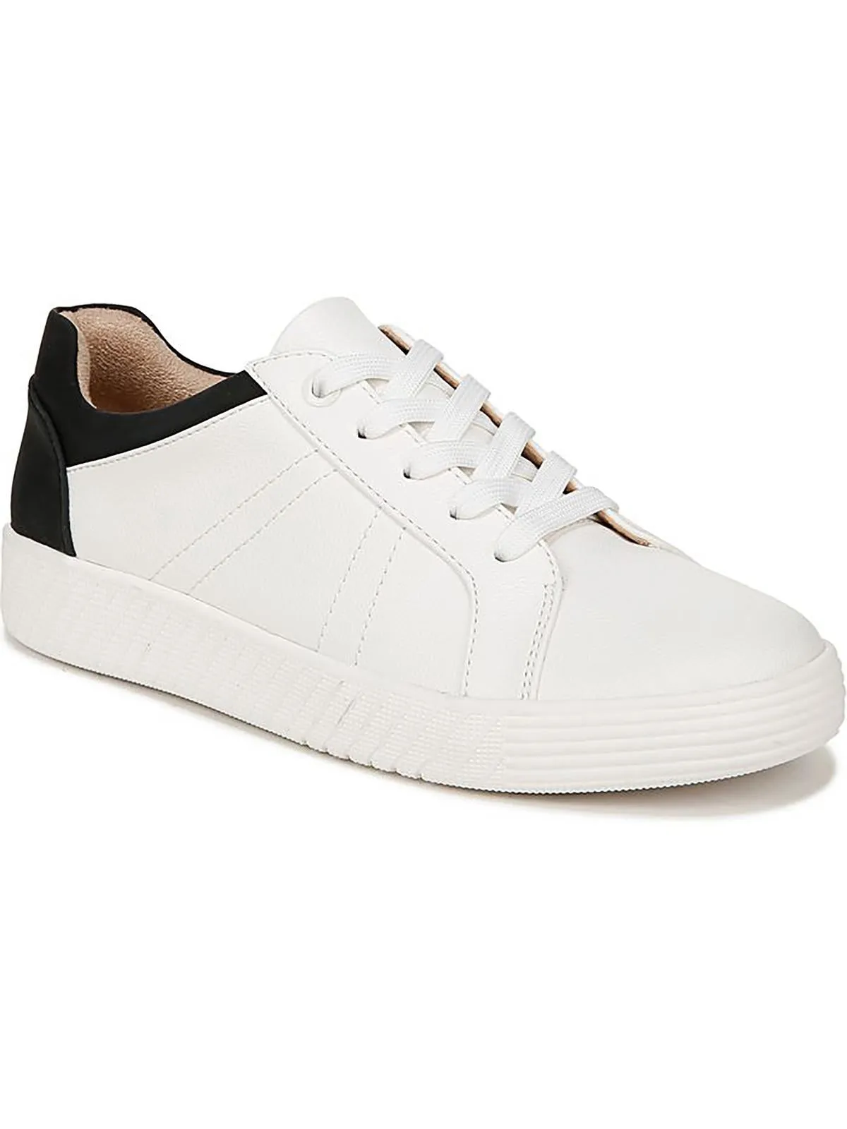 Neela Womens Faux Leather Casual and Fashion Sneakers